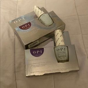 NIB 2 OPI chrome effects